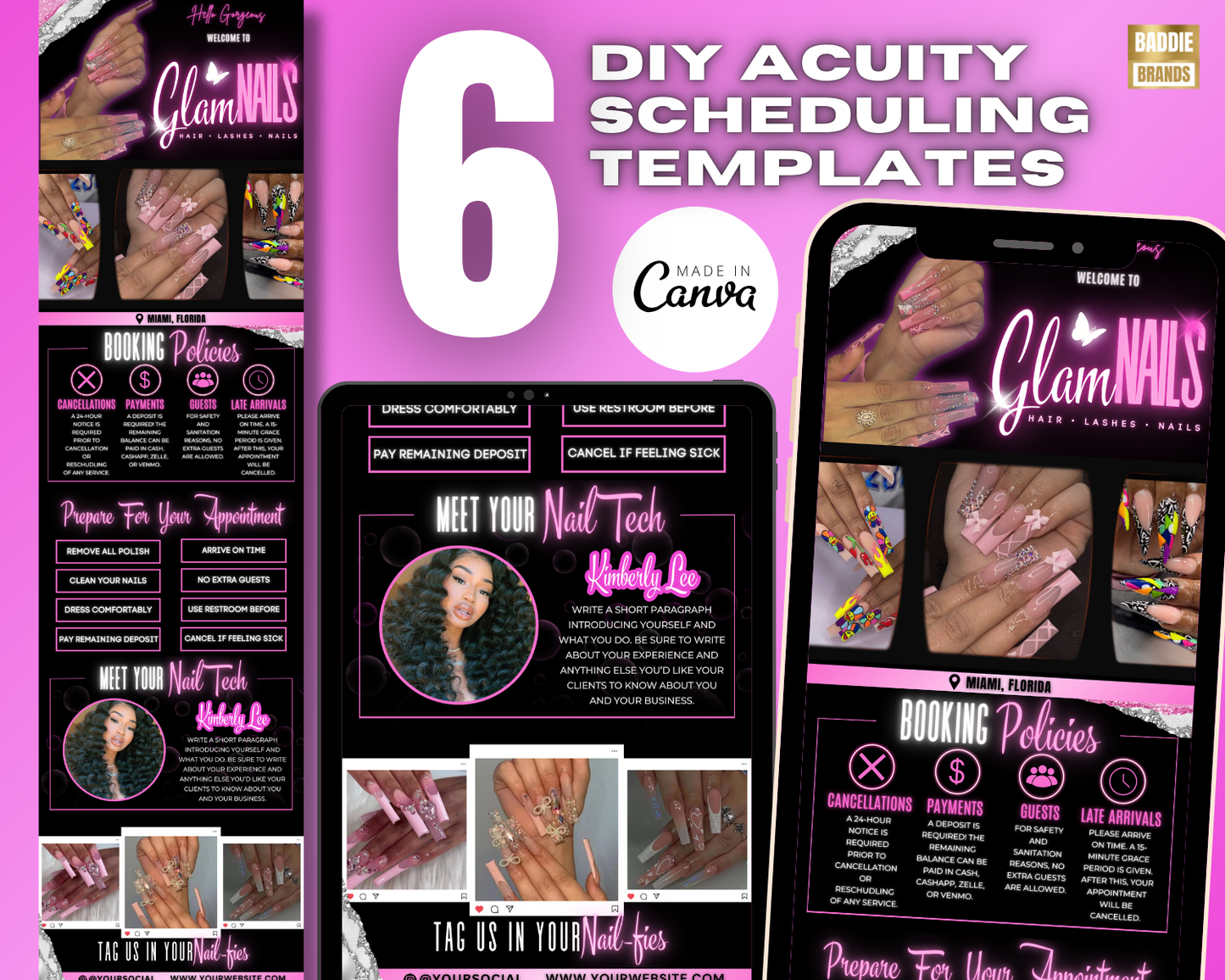 Acuity Scheduling Template | Online Booking Website