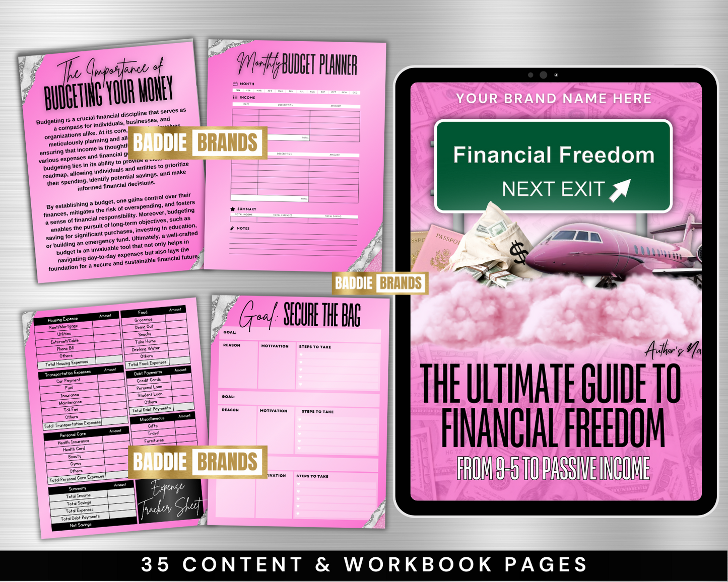 PLR Ebook - 35 Pages | Done For You Ebook, Add your brand and resell | Premade Ebook Template | Passive Income Ebook