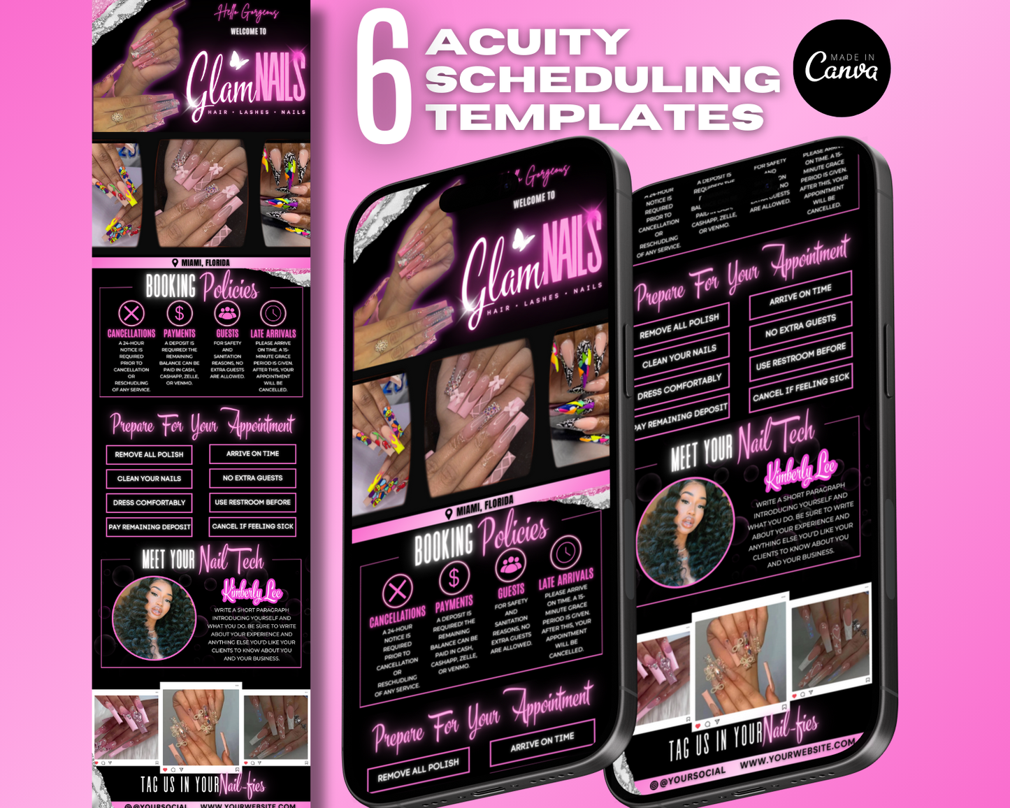 Acuity Scheduling Template | Online Booking Website