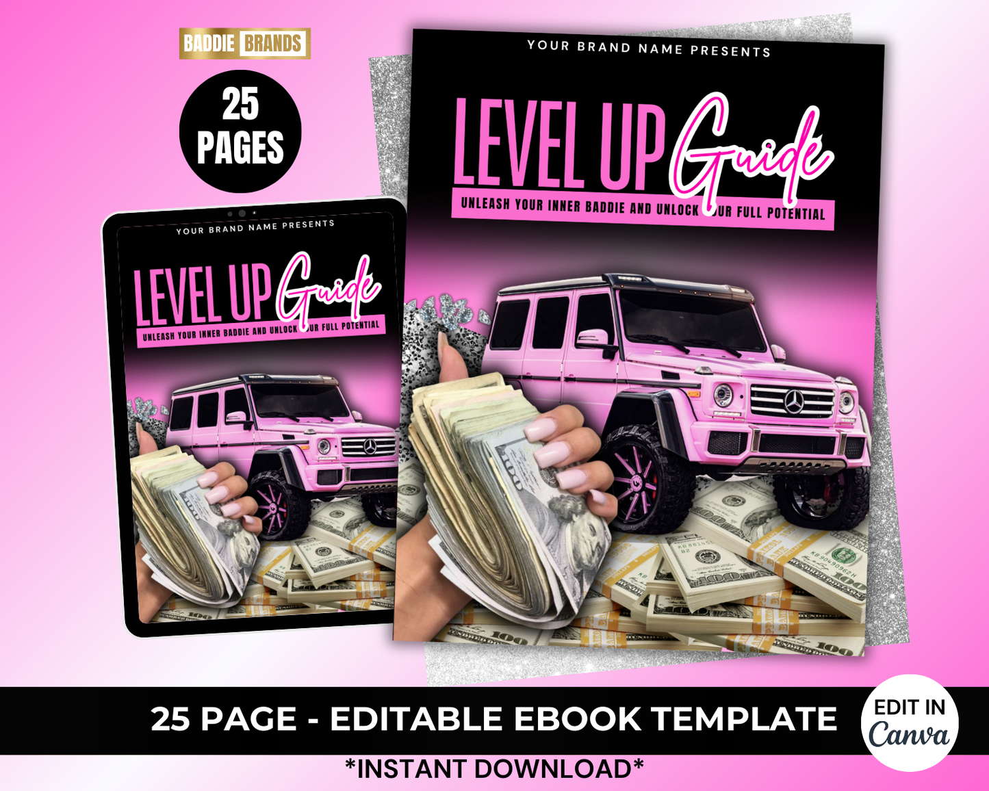 PLR Ebook - 25 Pages | Done For You Ebook, Add your brand and resell | Premade Ebook Template | Passive Income Ebook