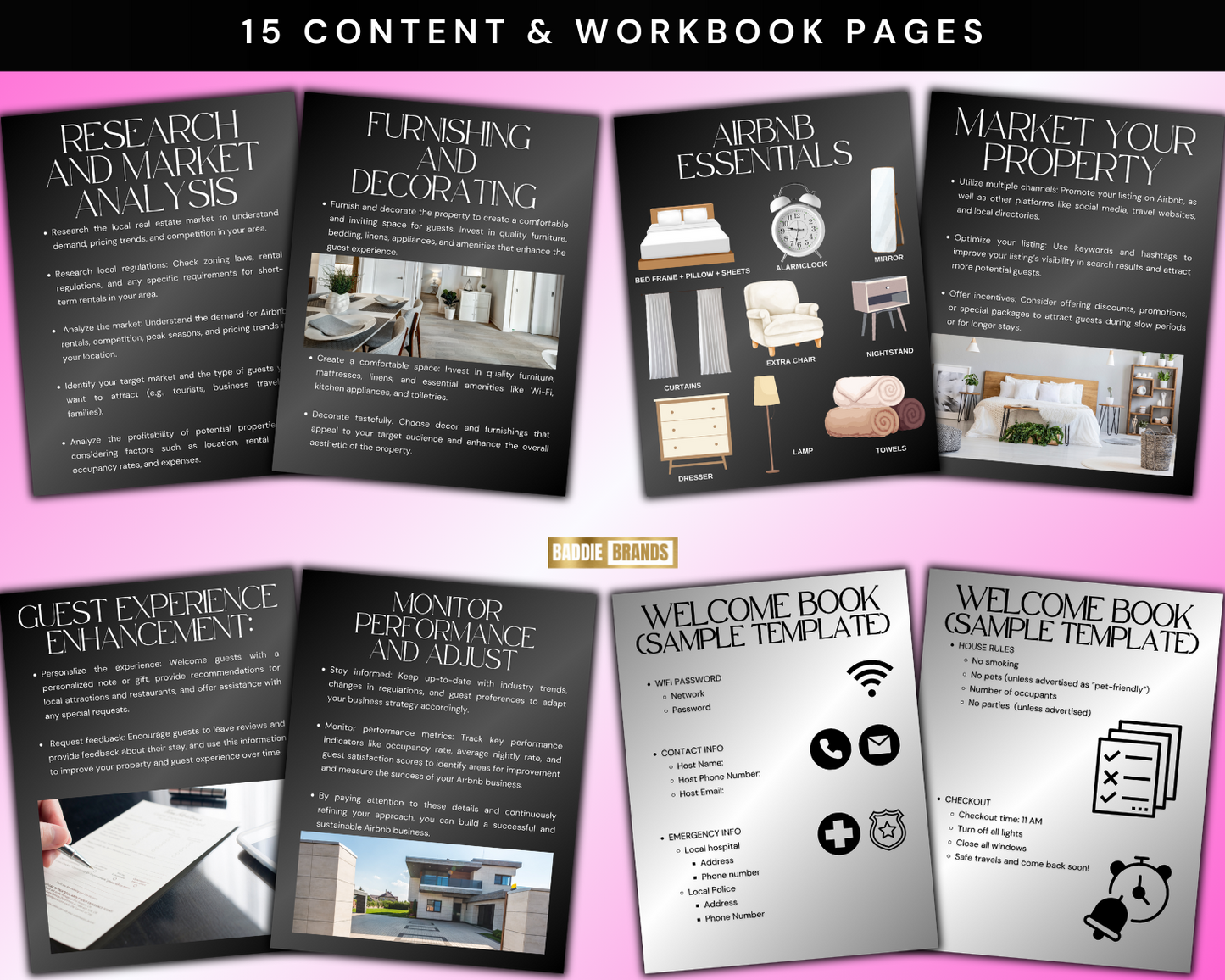 AirBNB Ebook | Done For You Ebook, Add your brand and resell | Premade Ebook Template | Passive Income Ebook