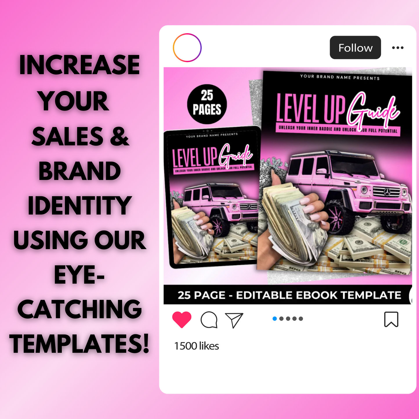 PLR Digital Products Bundle | READY TO USE & RESELL | Ebooks, Websites, Social Media Templates