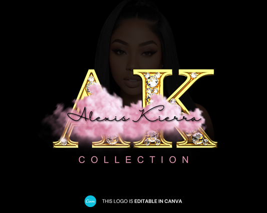 Diamond Logo Template | DIY Editable Logo | Edit in Canva