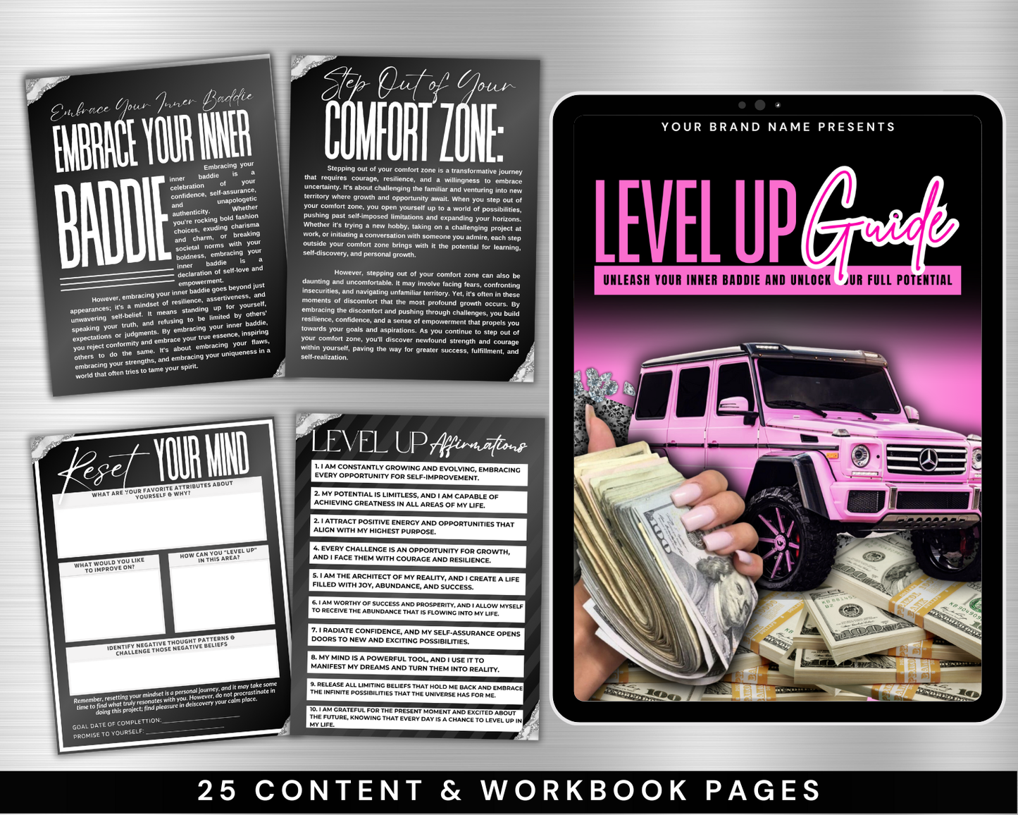 PLR Ebook - 25 Pages | Done For You Ebook, Add your brand and resell | Premade Ebook Template | Passive Income Ebook (Copy)